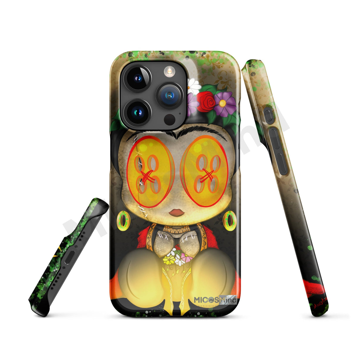 Spanish Doll iPhone Snap Case, Cultural Pop Art Phone Case by MicosMind