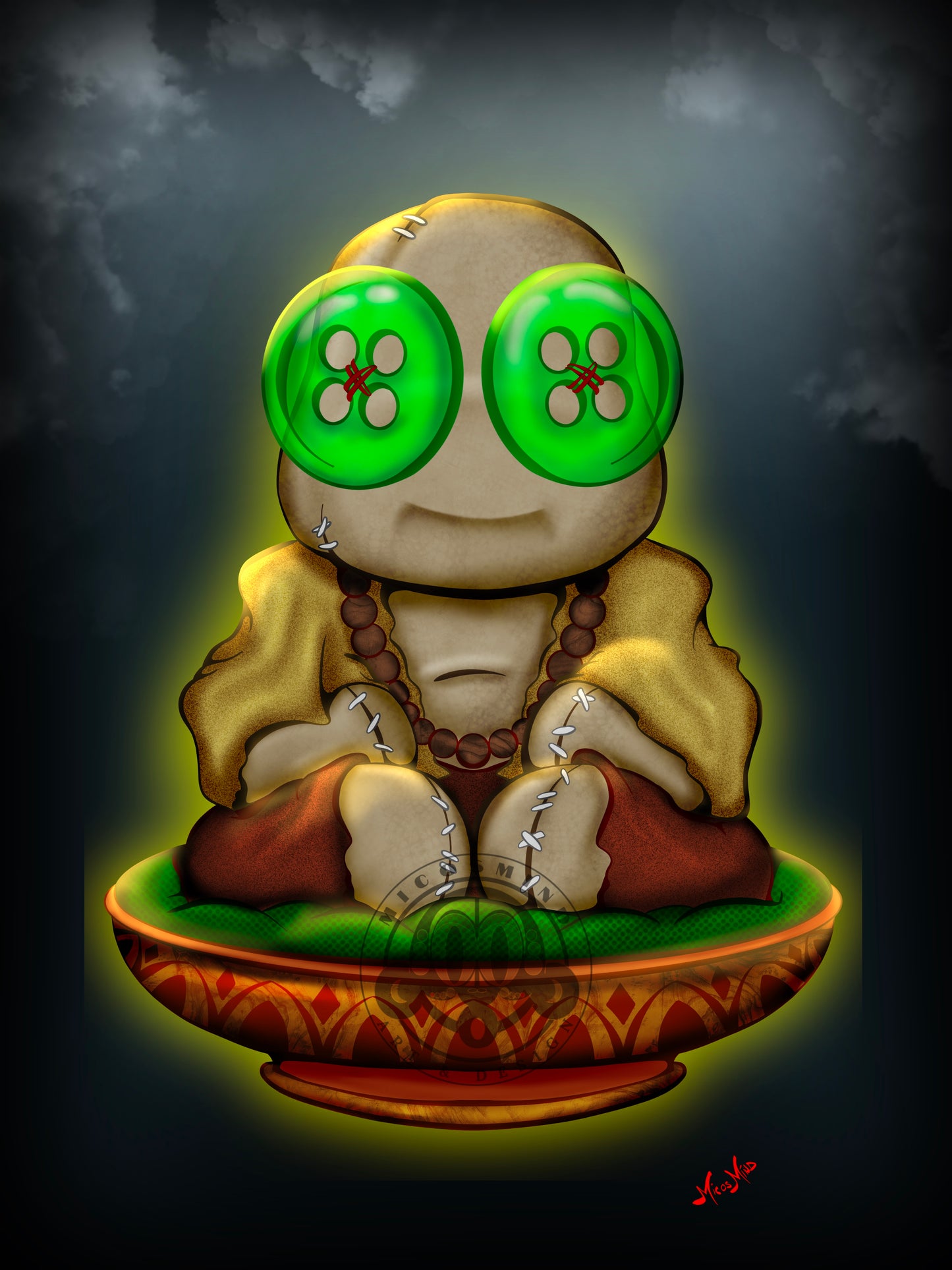 The Enchanted Stitch 16”x20” Poster