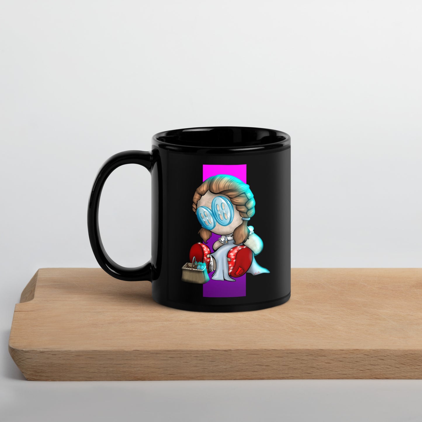No Place like Home. Black Glossy Mug