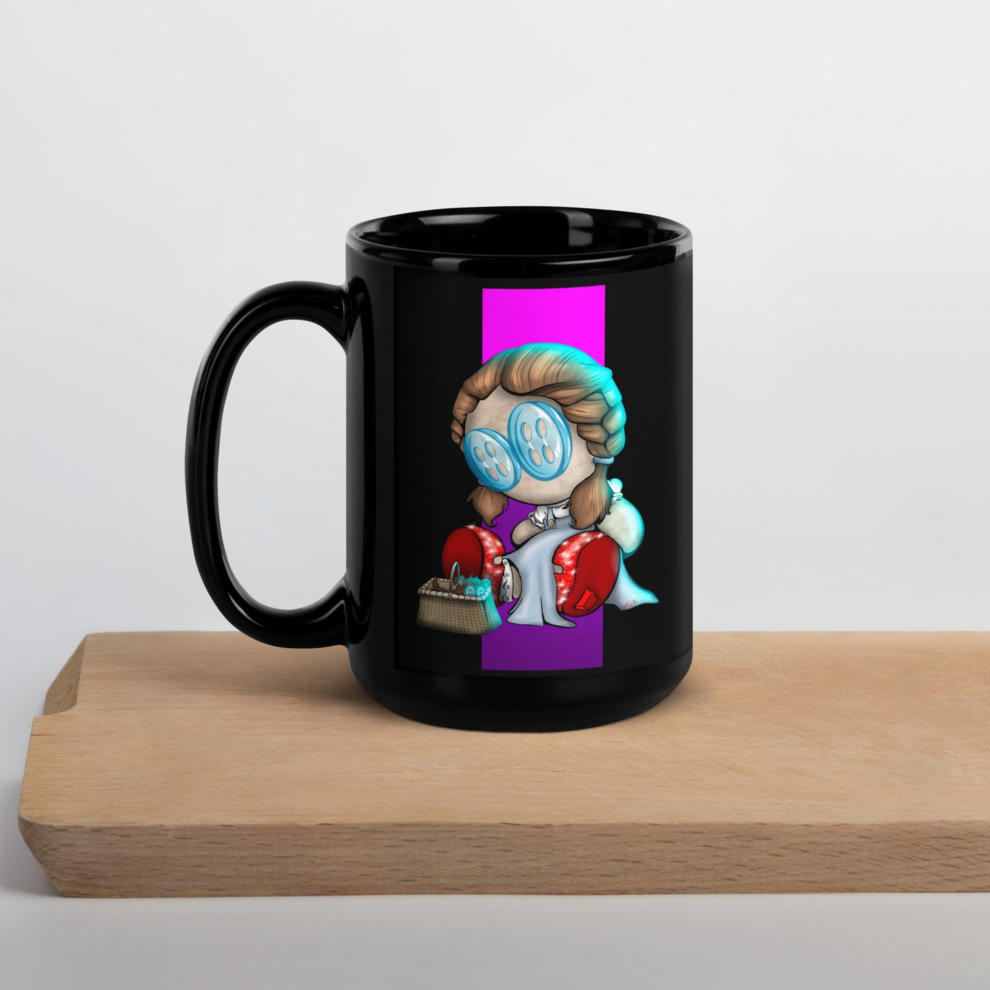 No Place like Home. Black Glossy Mug
