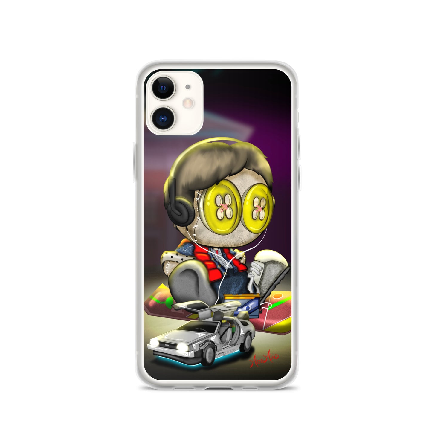 Back in Time Clear Case for iPhone®