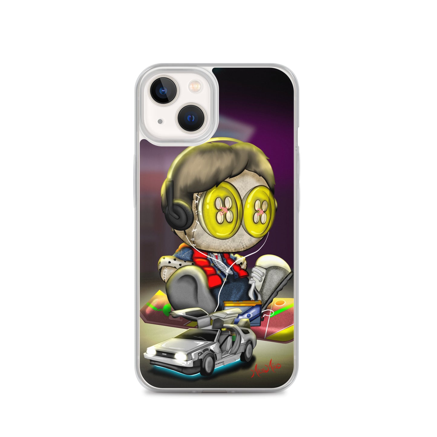Back in Time Clear Case for iPhone®