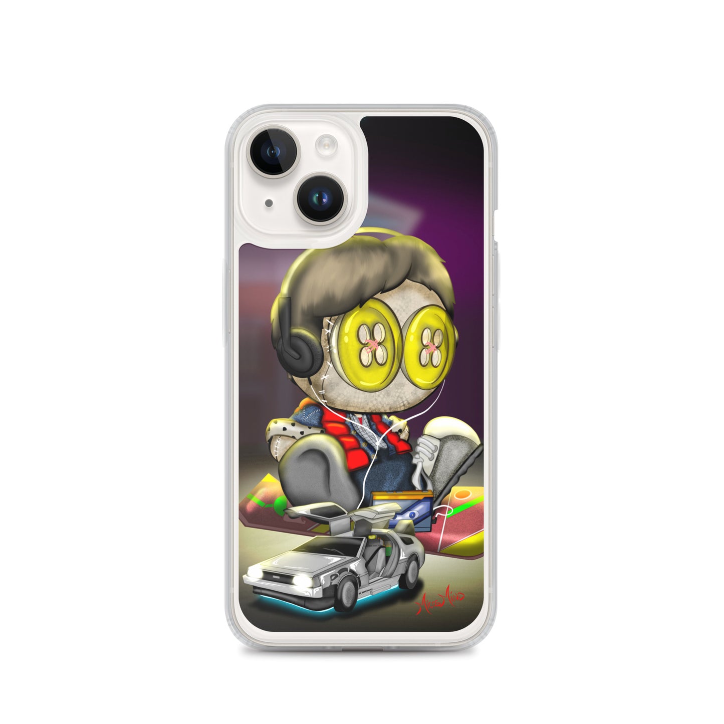 Back in Time Clear Case for iPhone®