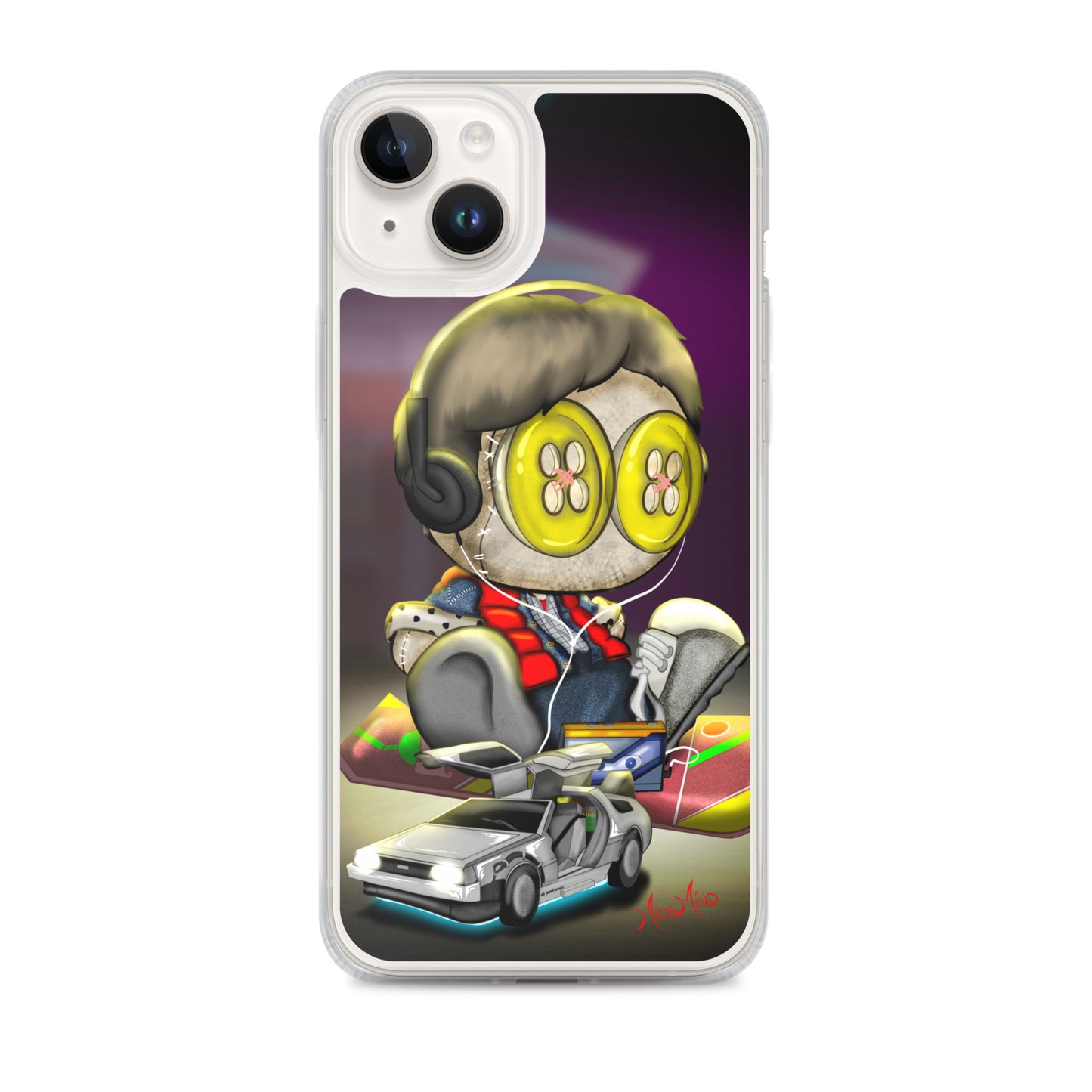 Back in Time Clear Case for iPhone®