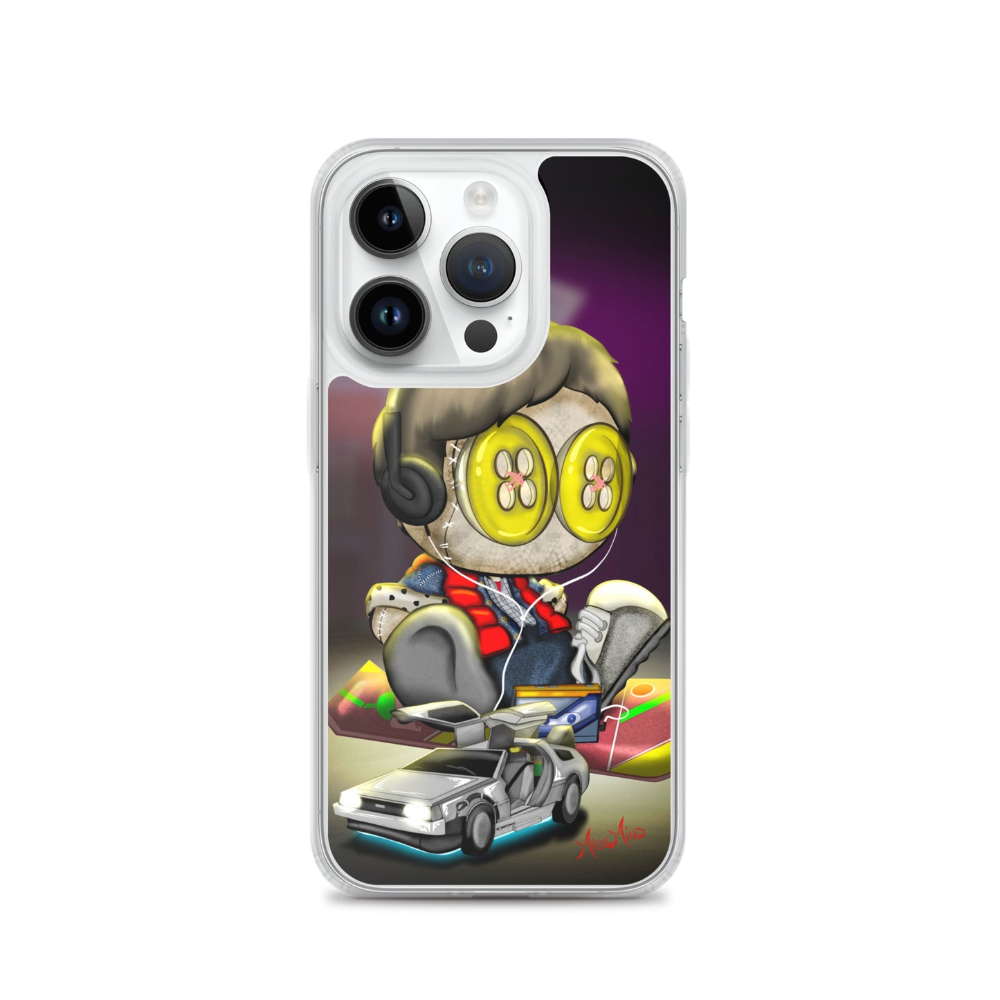 Back in Time Clear Case for iPhone®