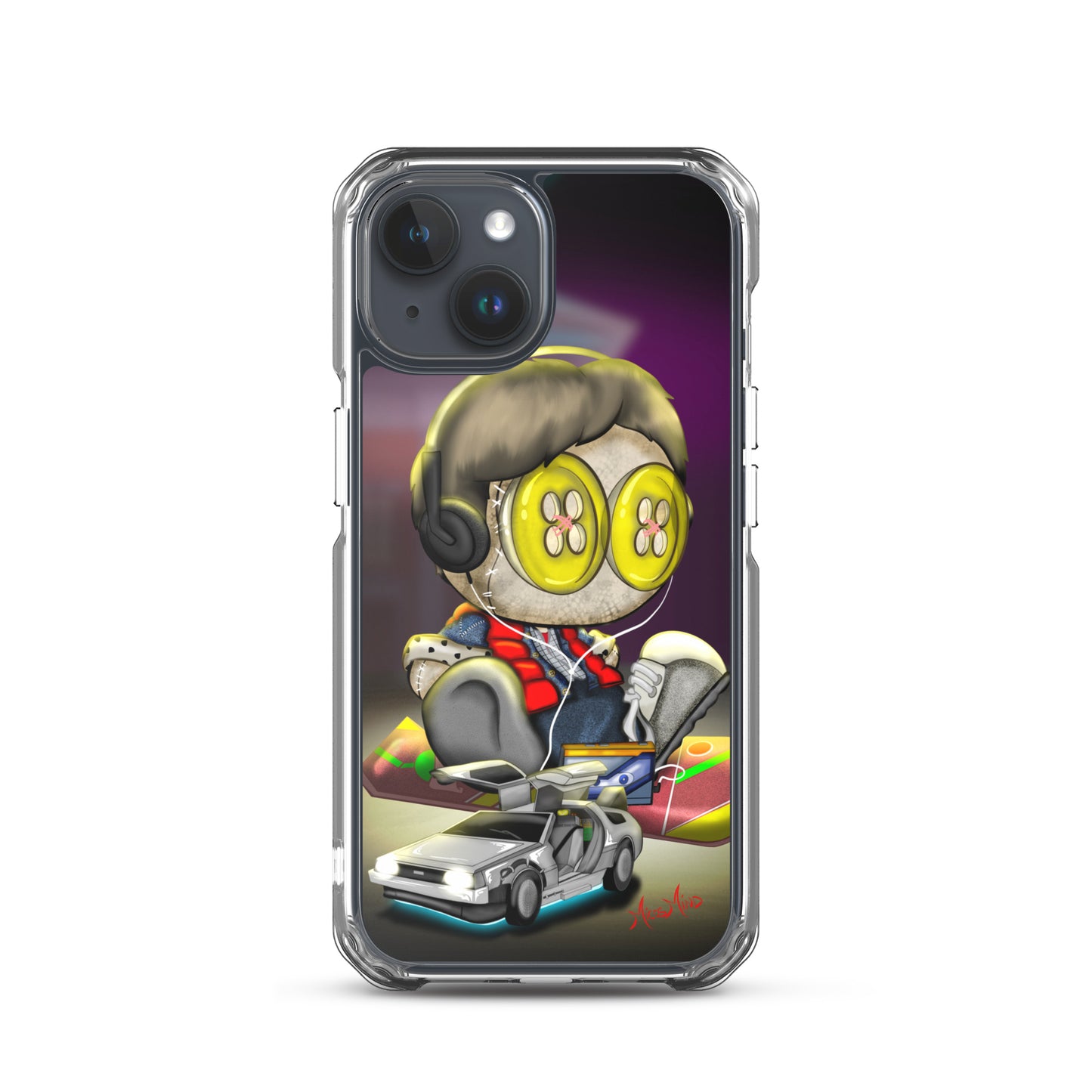 Back in Time Clear Case for iPhone®