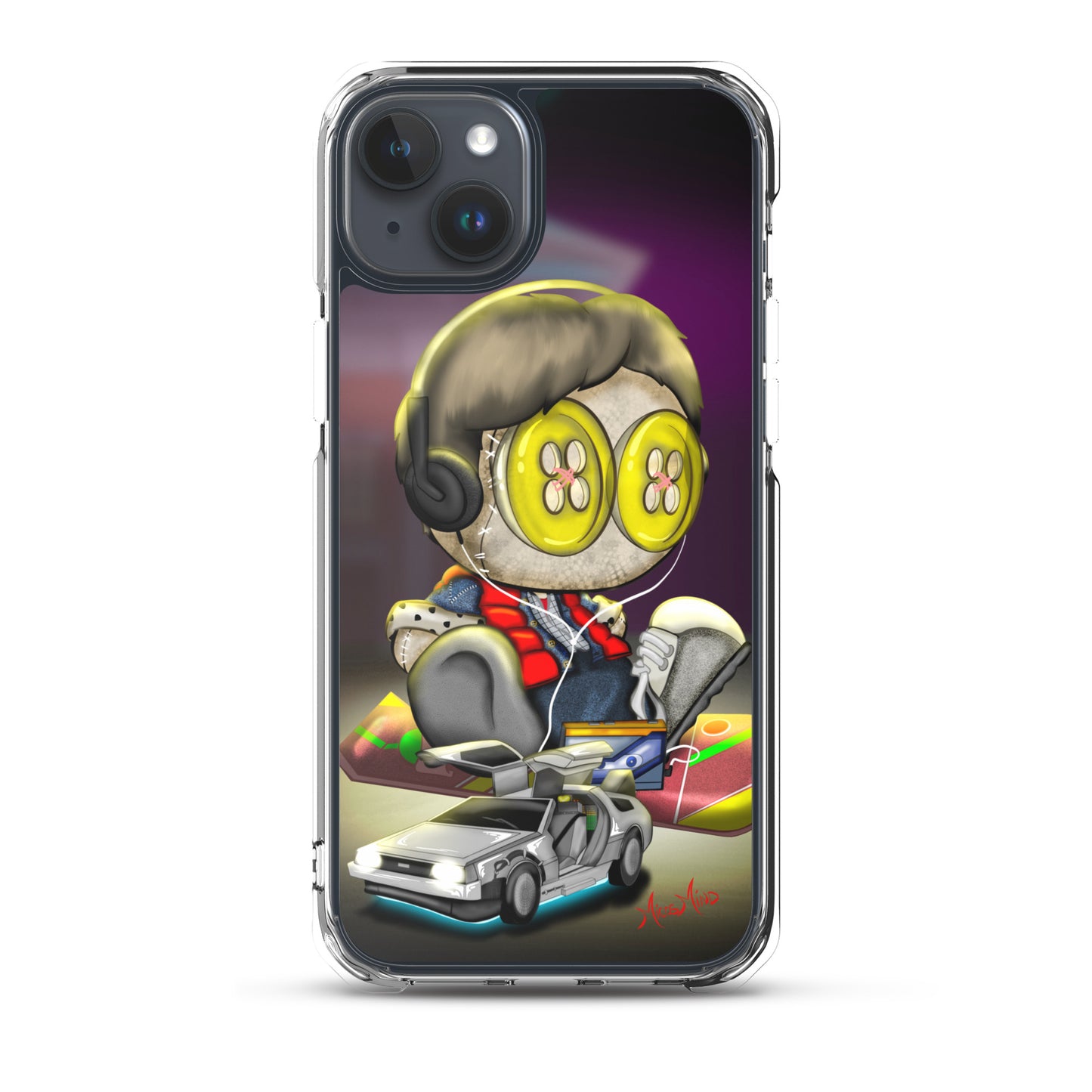 Back in Time Clear Case for iPhone®