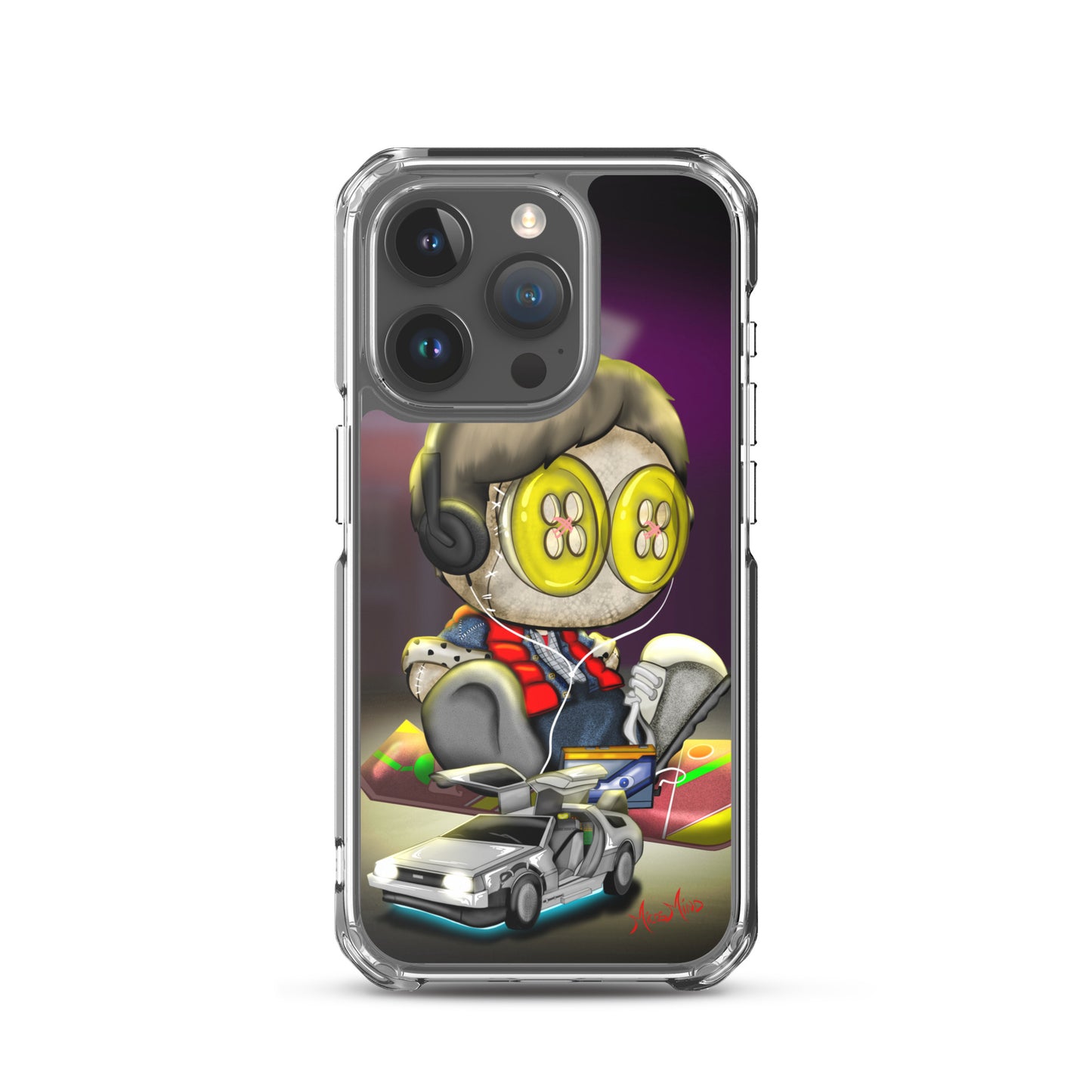 Back in Time Clear Case for iPhone®