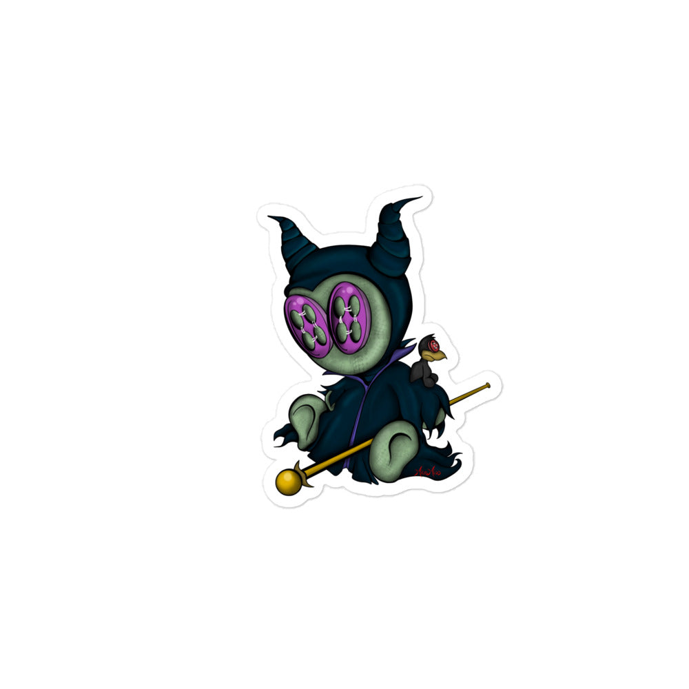 “Mistress of the Dark” Bubble-free stickers