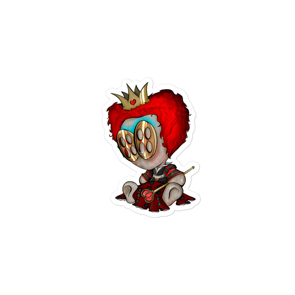 “Red Queen” Bubble-free stickers