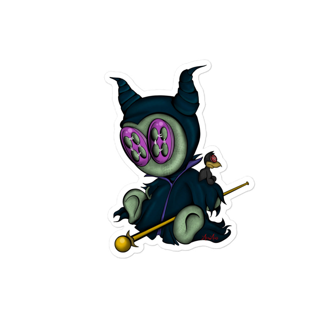 “Mistress of the Dark” Bubble-free stickers