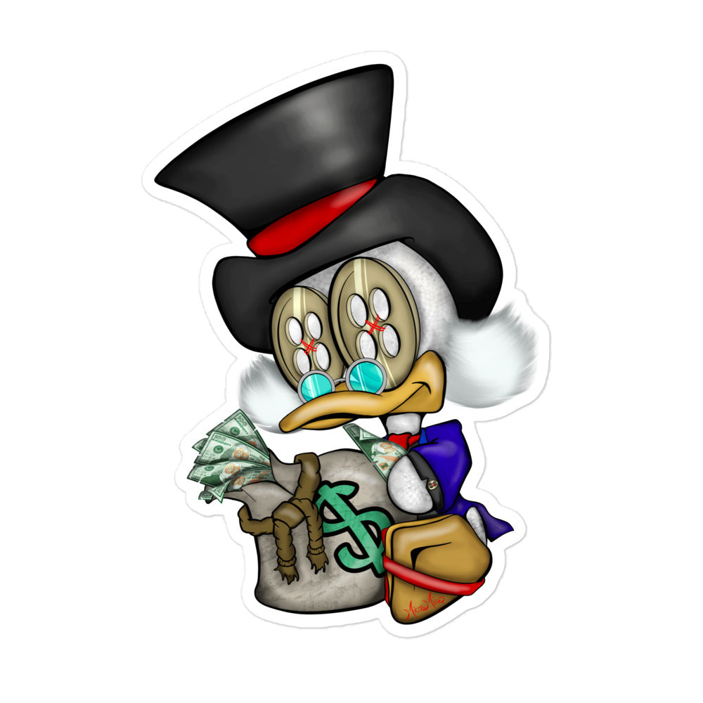 “Money” Bubble-free stickers
