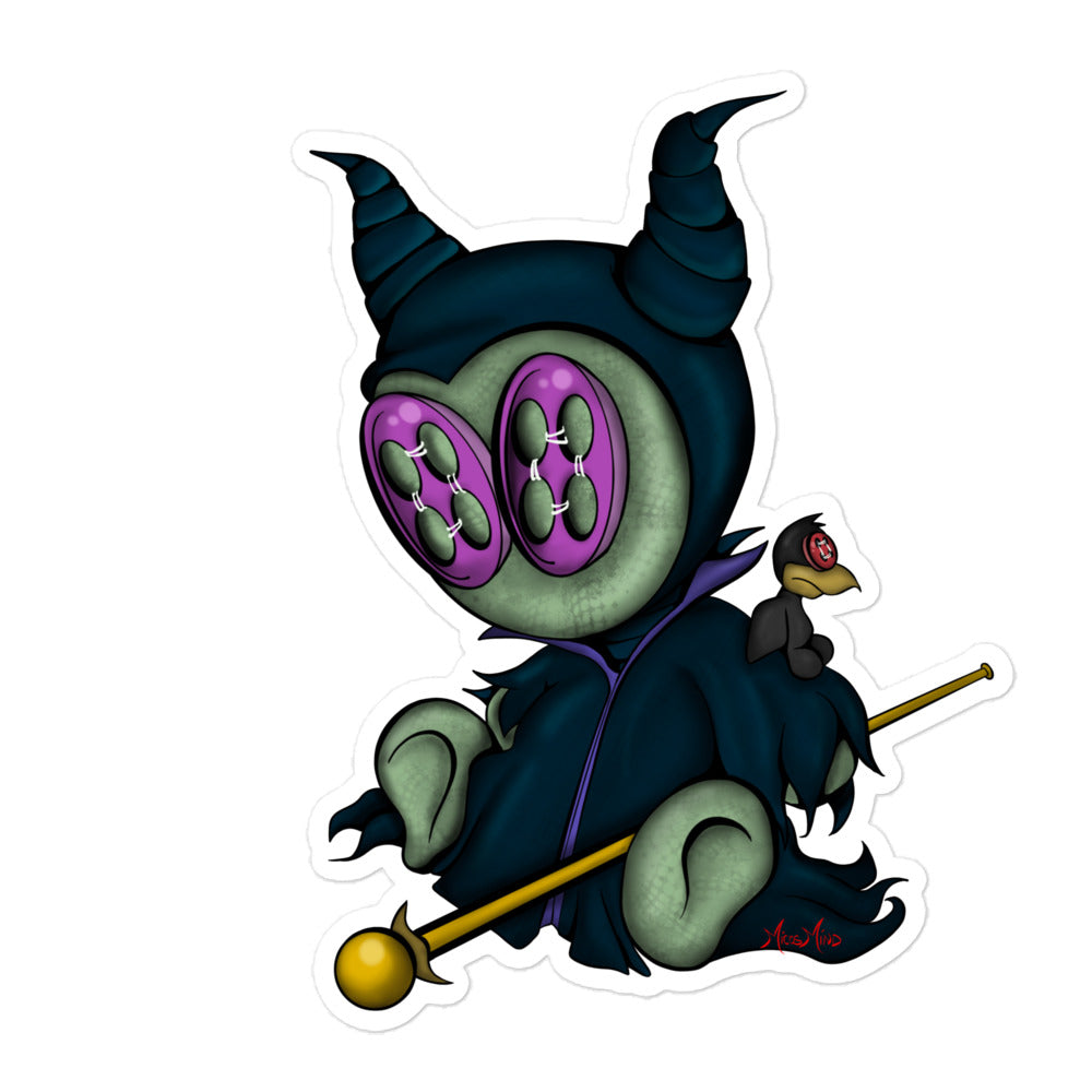 “Mistress of the Dark” Bubble-free stickers