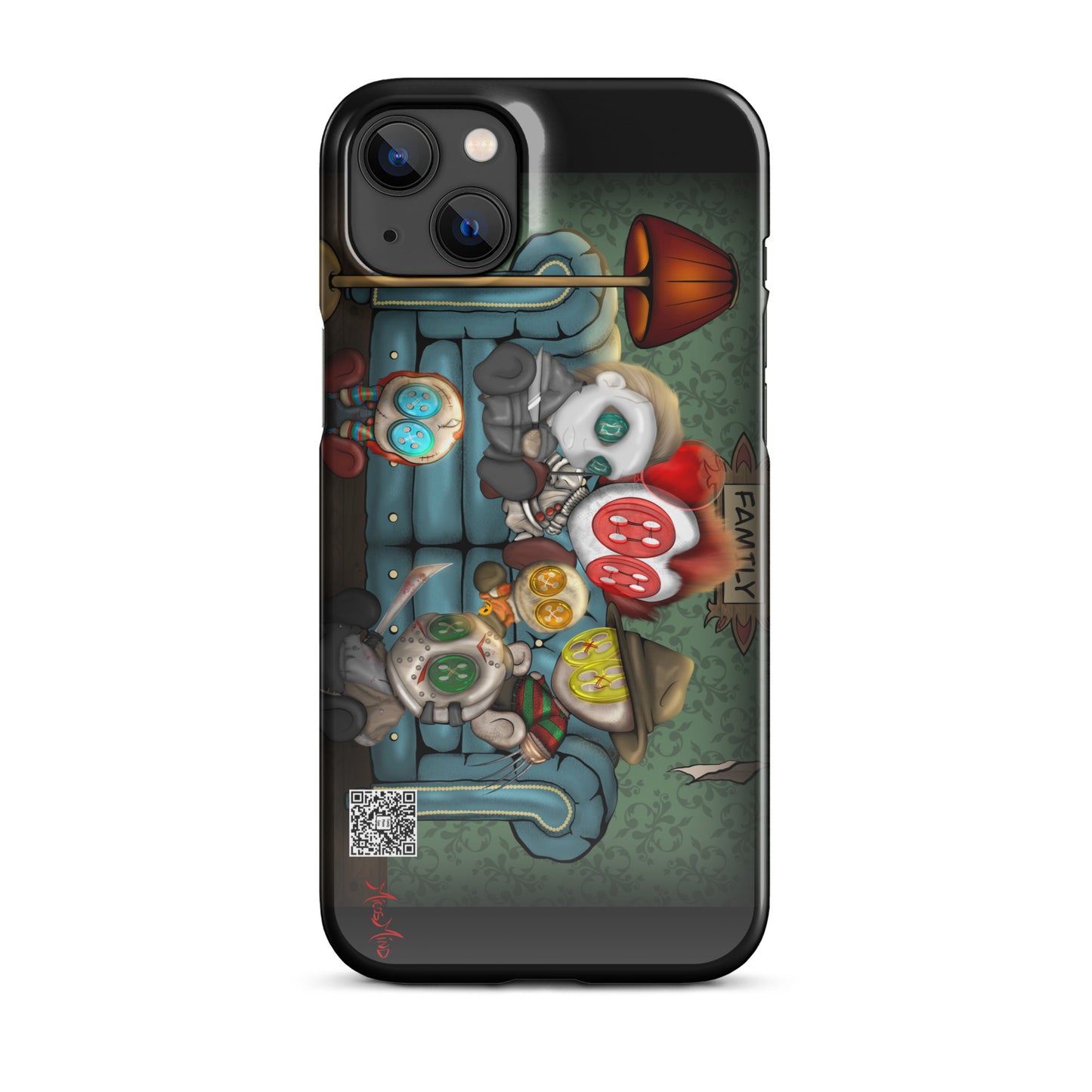 “Family Portrait” Snap case for iPhone®
