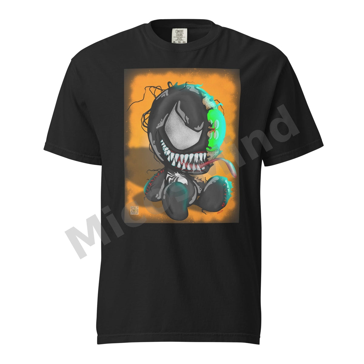 Taken Over Unisex Heavyweight T-Shirt, Superhero Power Graphic Tee by MicosMind