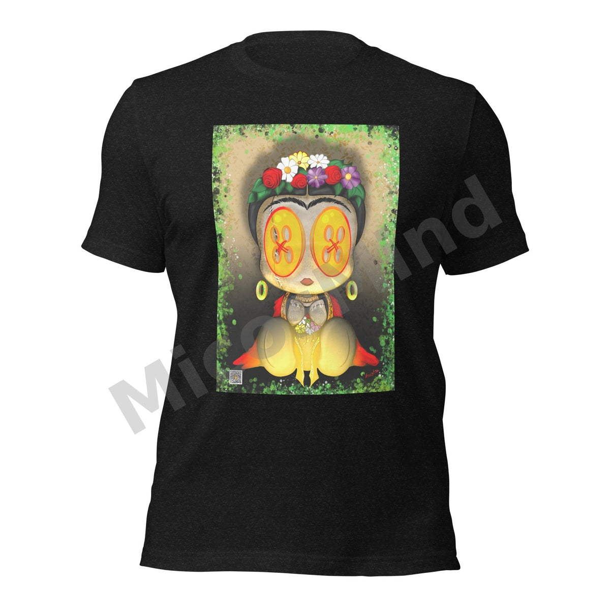 Spanish Doll Unisex T-Shirt, Cultural Beauty Graphic Tee by MicosMind