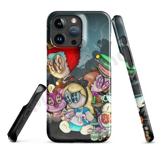 Wonderland iPhone Snap Case, Surreal Fairytale Pop Art Phone Case by MicosMind