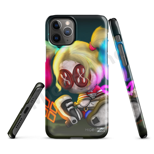 Quinn Snap iPhone Case, Chaos Clown Princess Art Phone Case by MicosMind