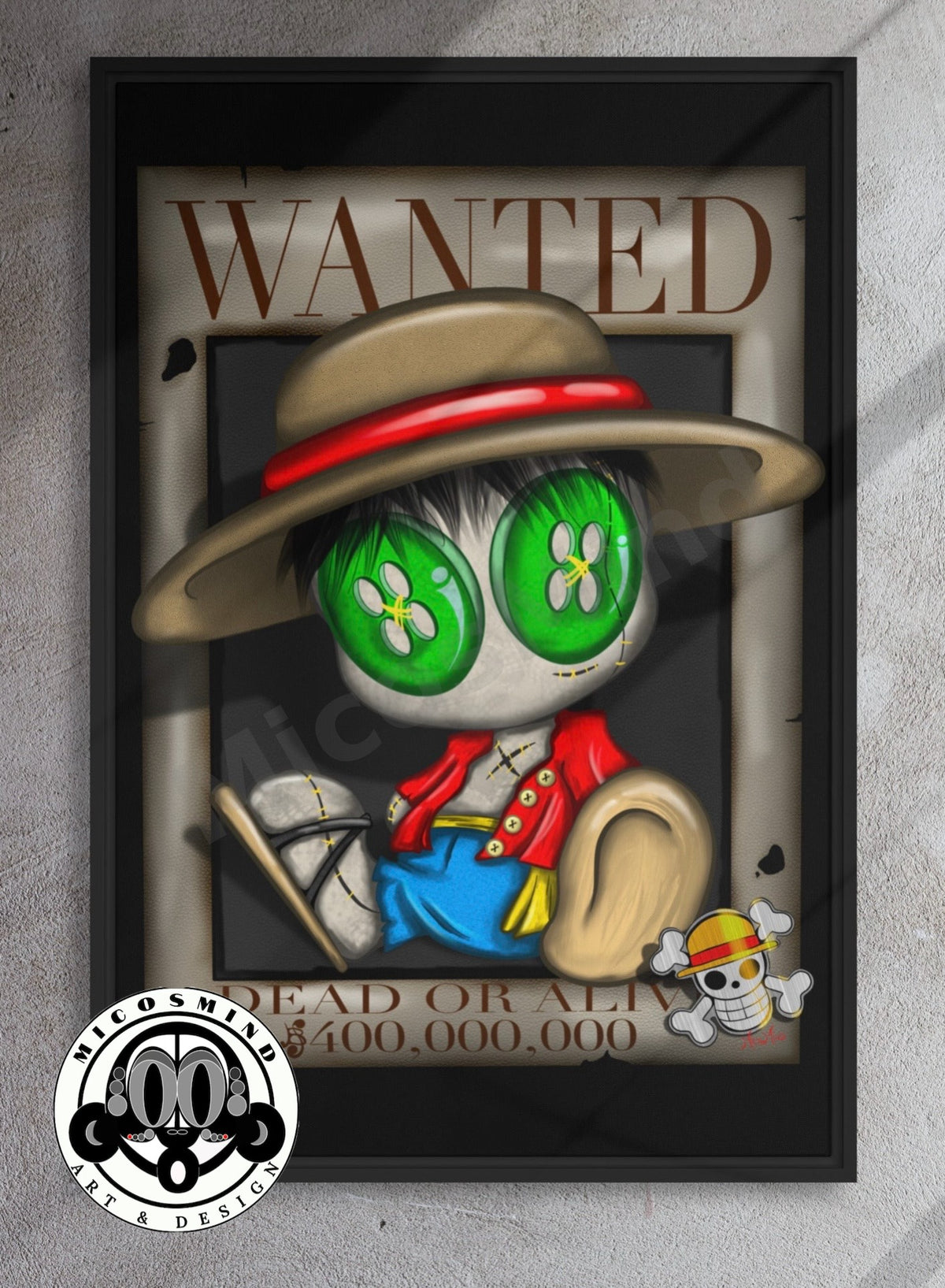 Wanted | Framed Canvas