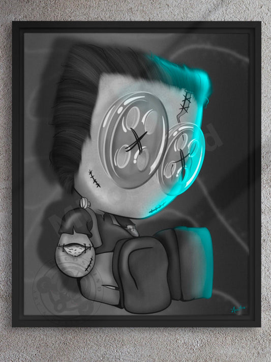 Frank | Framed Canvas