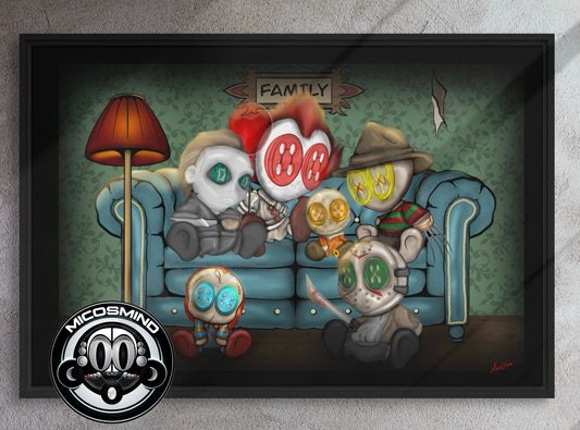 Family Portrait | Framed Canvas