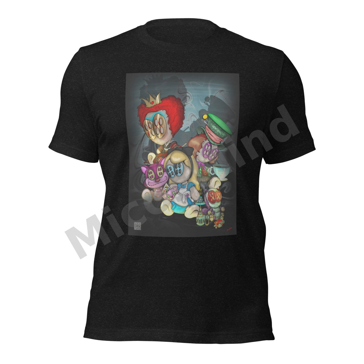 Wonderland Unisex T-Shirt, Alice Fantasy Graphic Tee by MicosMind