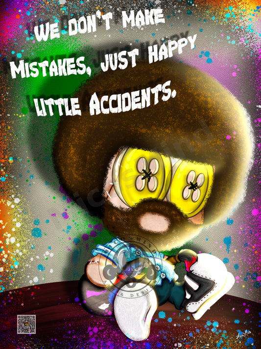 Bob – 16x20 80s Pop Art Poster, Retro Character Wall Art Print by MicosMind