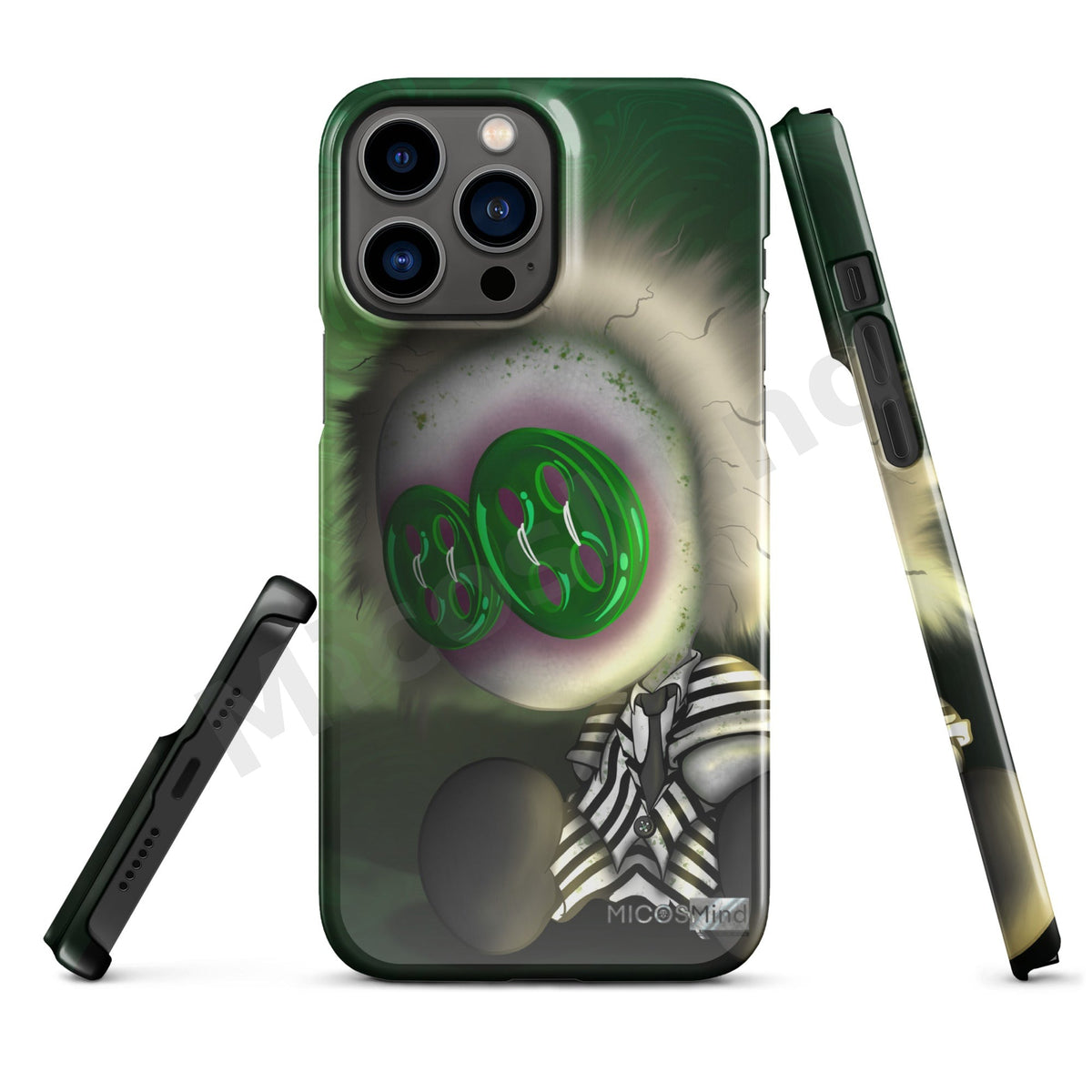 What's My Name Snap iPhone Case, Afterlife Trickster Art Phone Case by MicosMind