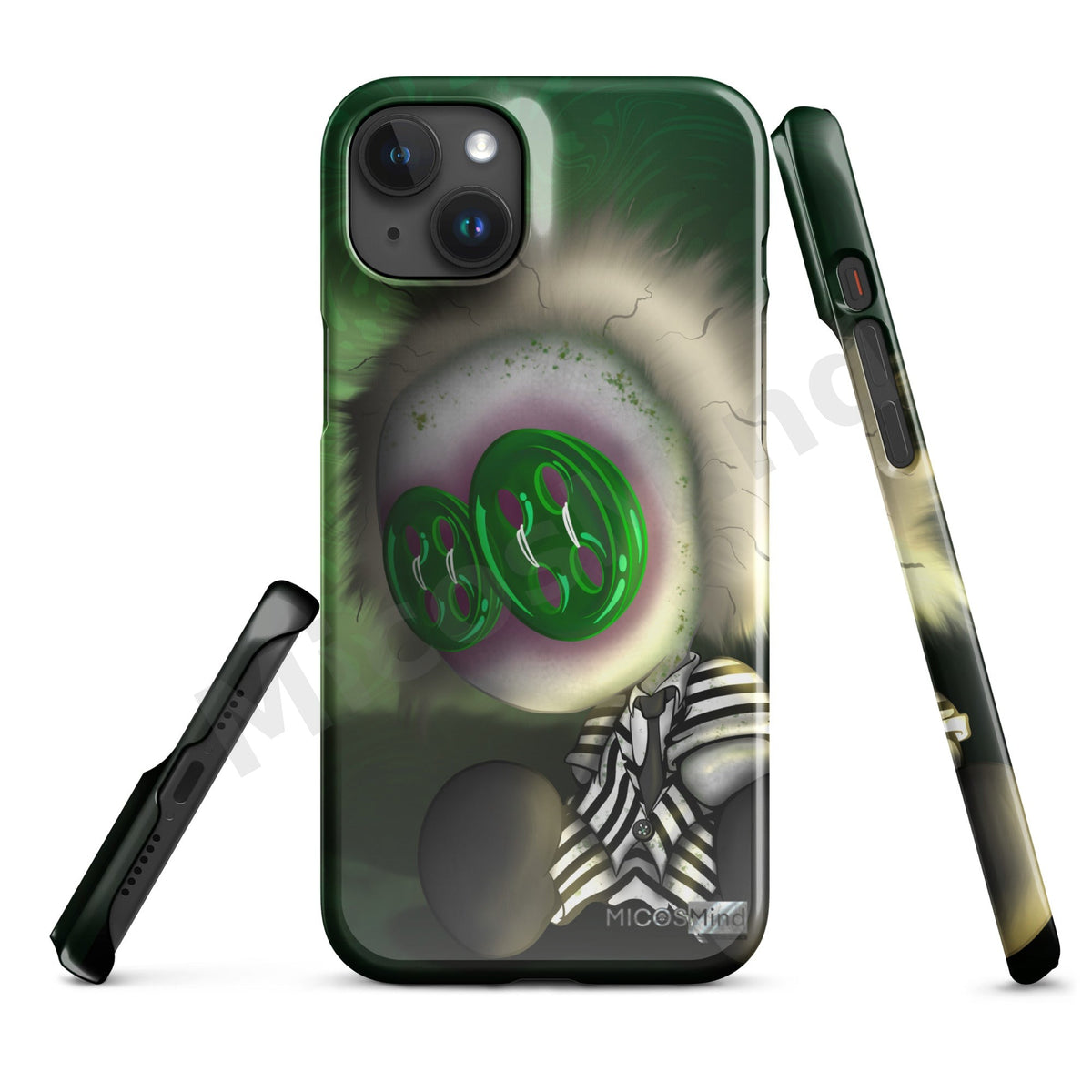 What's My Name Snap iPhone Case, Afterlife Trickster Art Phone Case by MicosMind