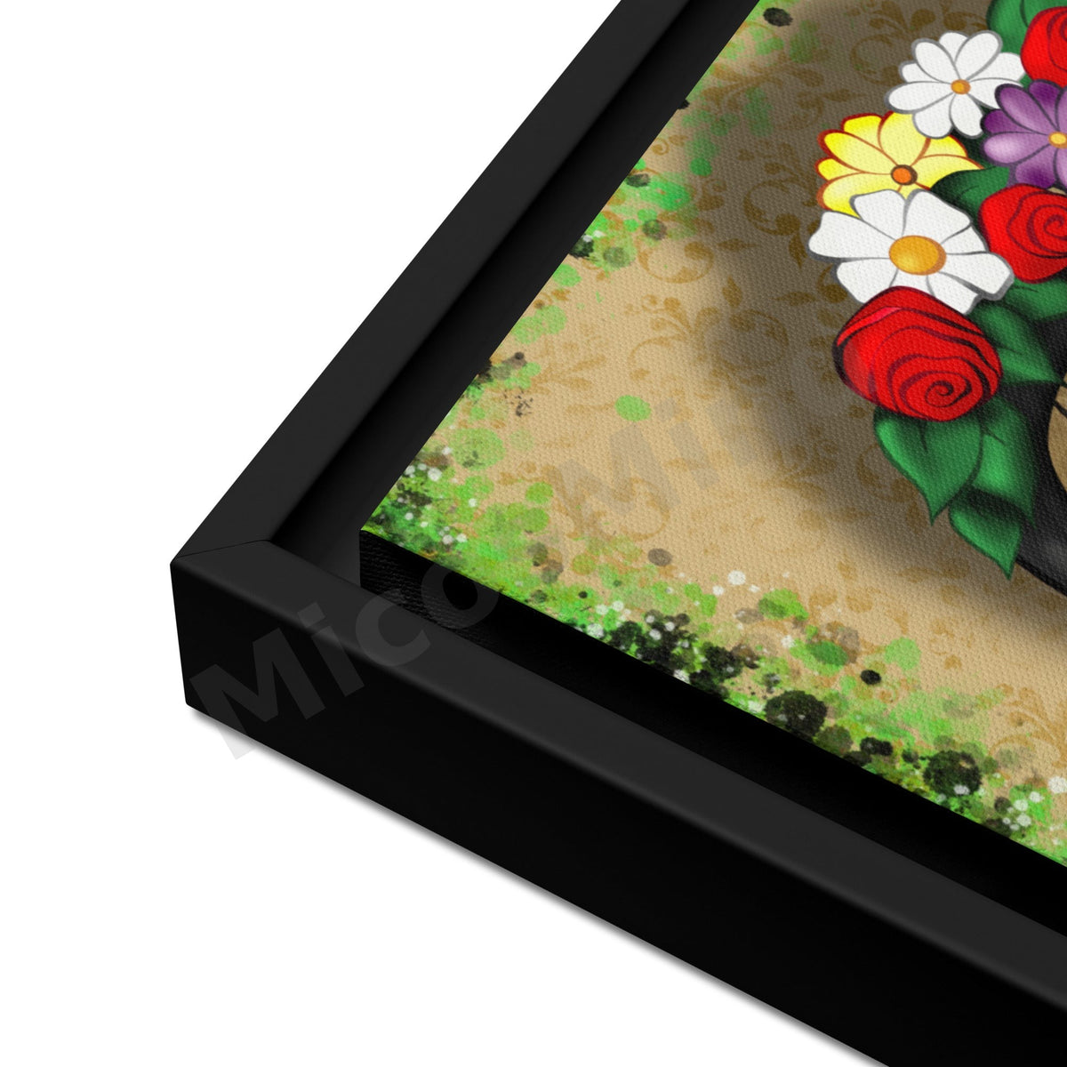 Spanish Doll | Framed Canvas