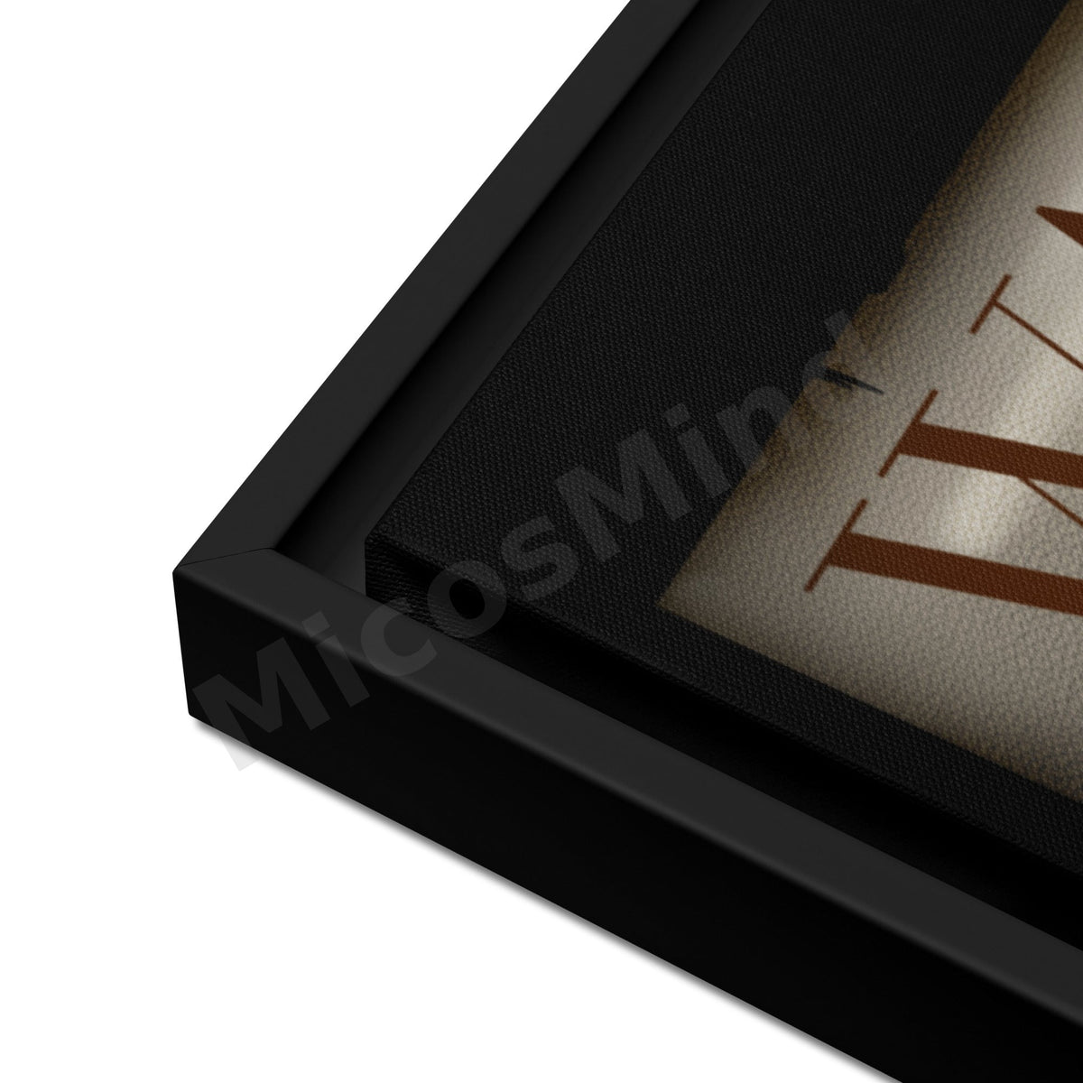 Wanted | Framed Canvas