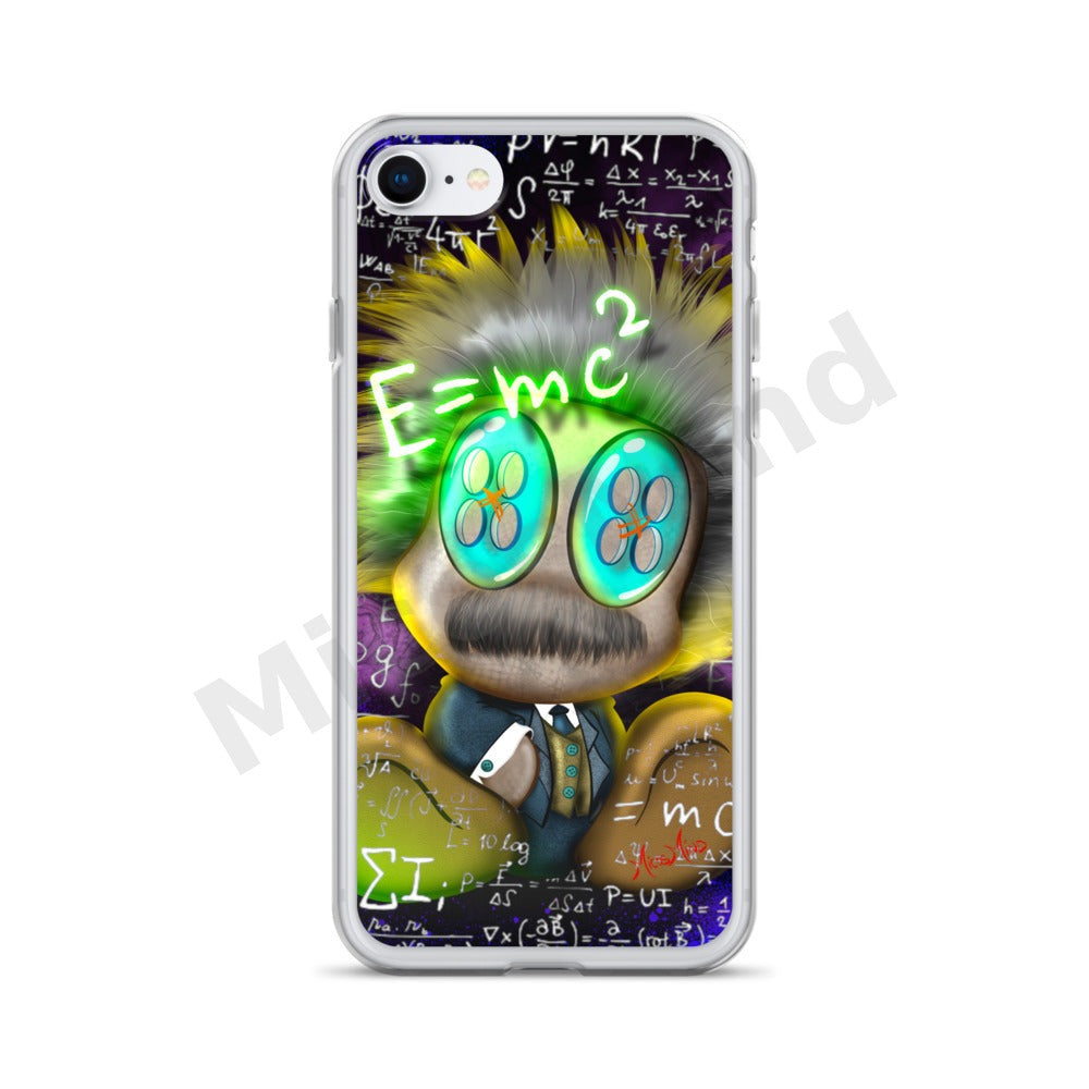 Imagination iPhone Clear Case, Vibrant Pop Art Phone Case by MicosMind