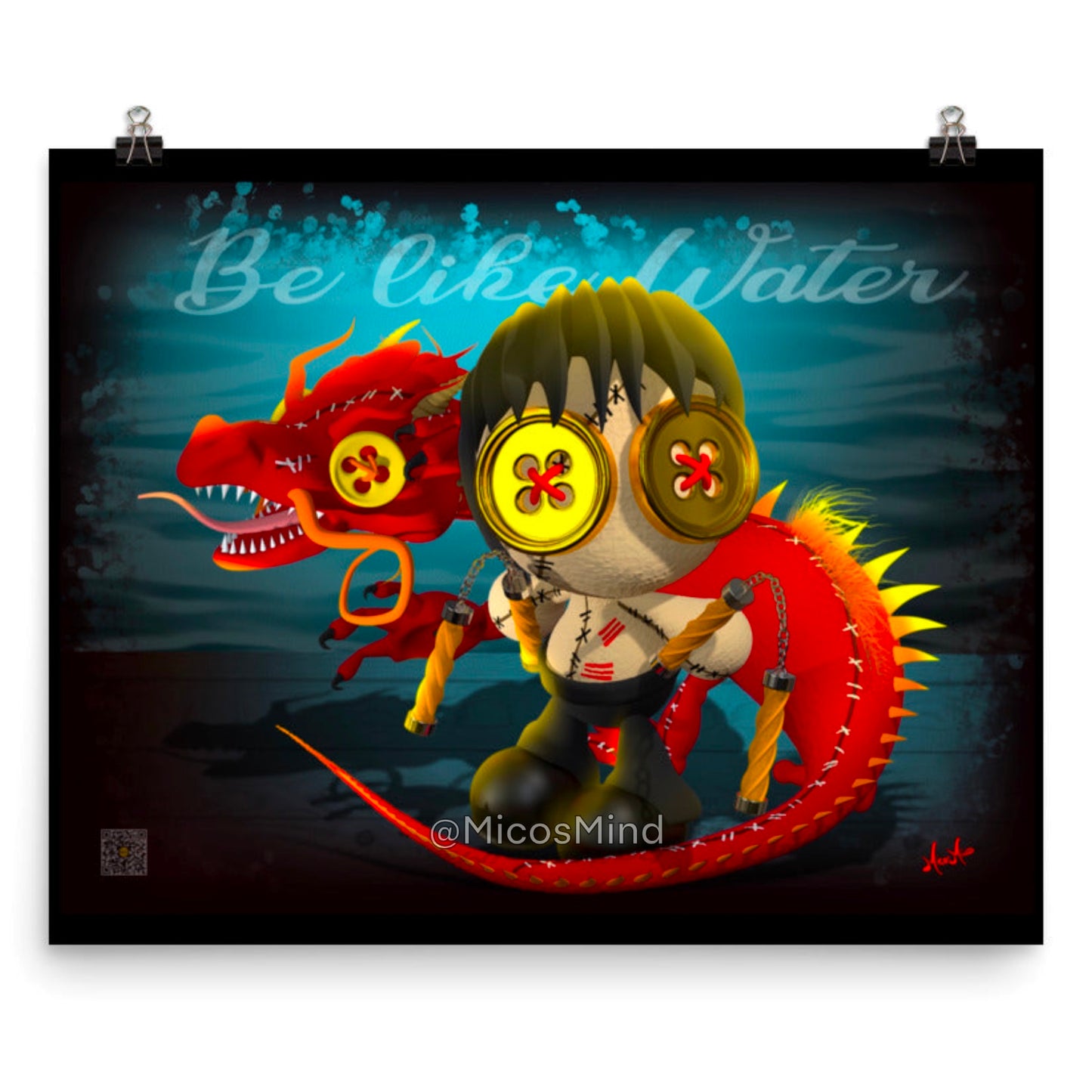 The Master 20”X16” Poster