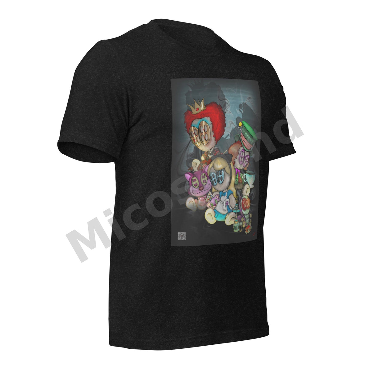 Wonderland Unisex T-Shirt, Alice Fantasy Graphic Tee by MicosMind