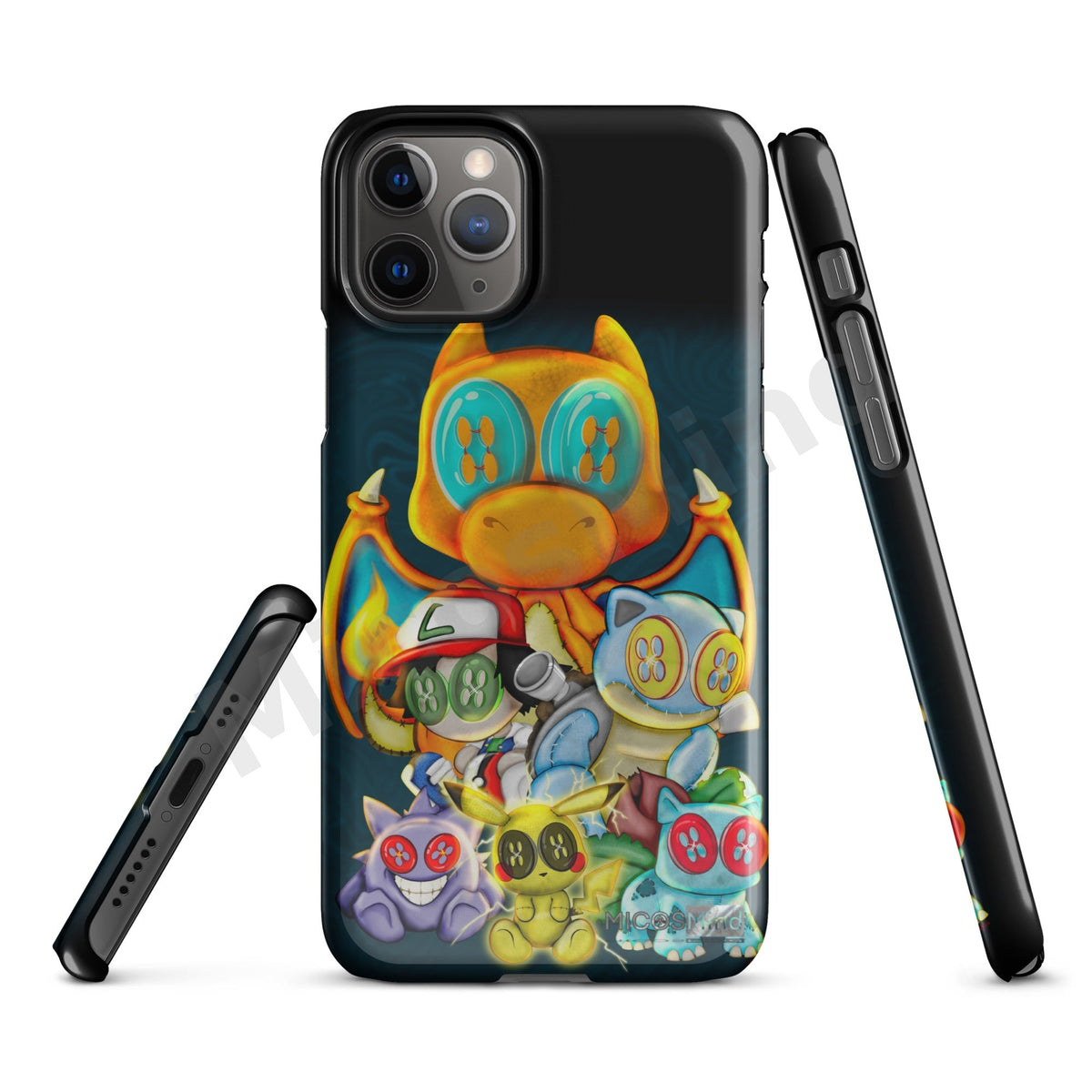 Catch Them Snap iPhone Case, Monster Trainer Art Phone Case by MicosMind