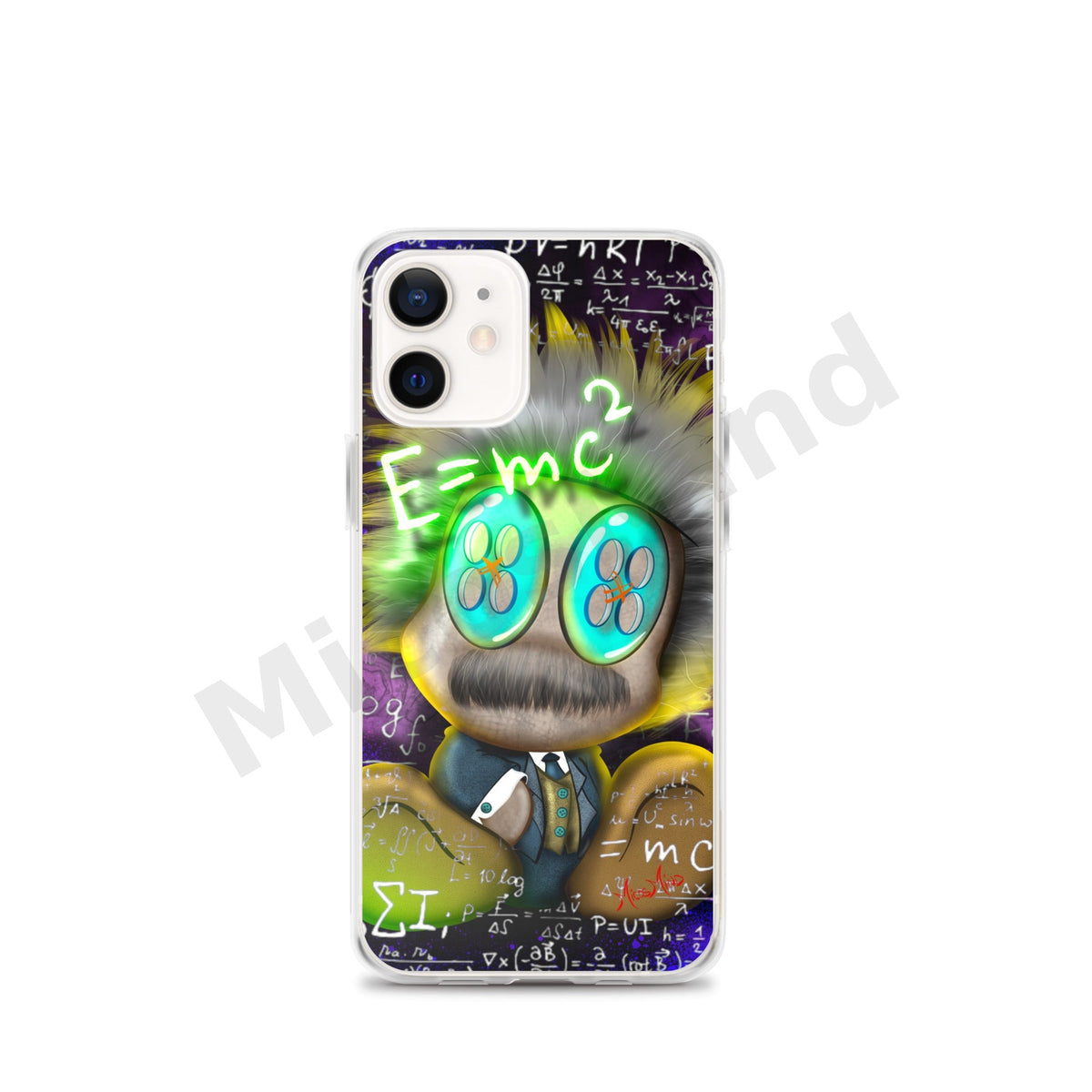 Imagination iPhone Clear Case, Vibrant Pop Art Phone Case by MicosMind