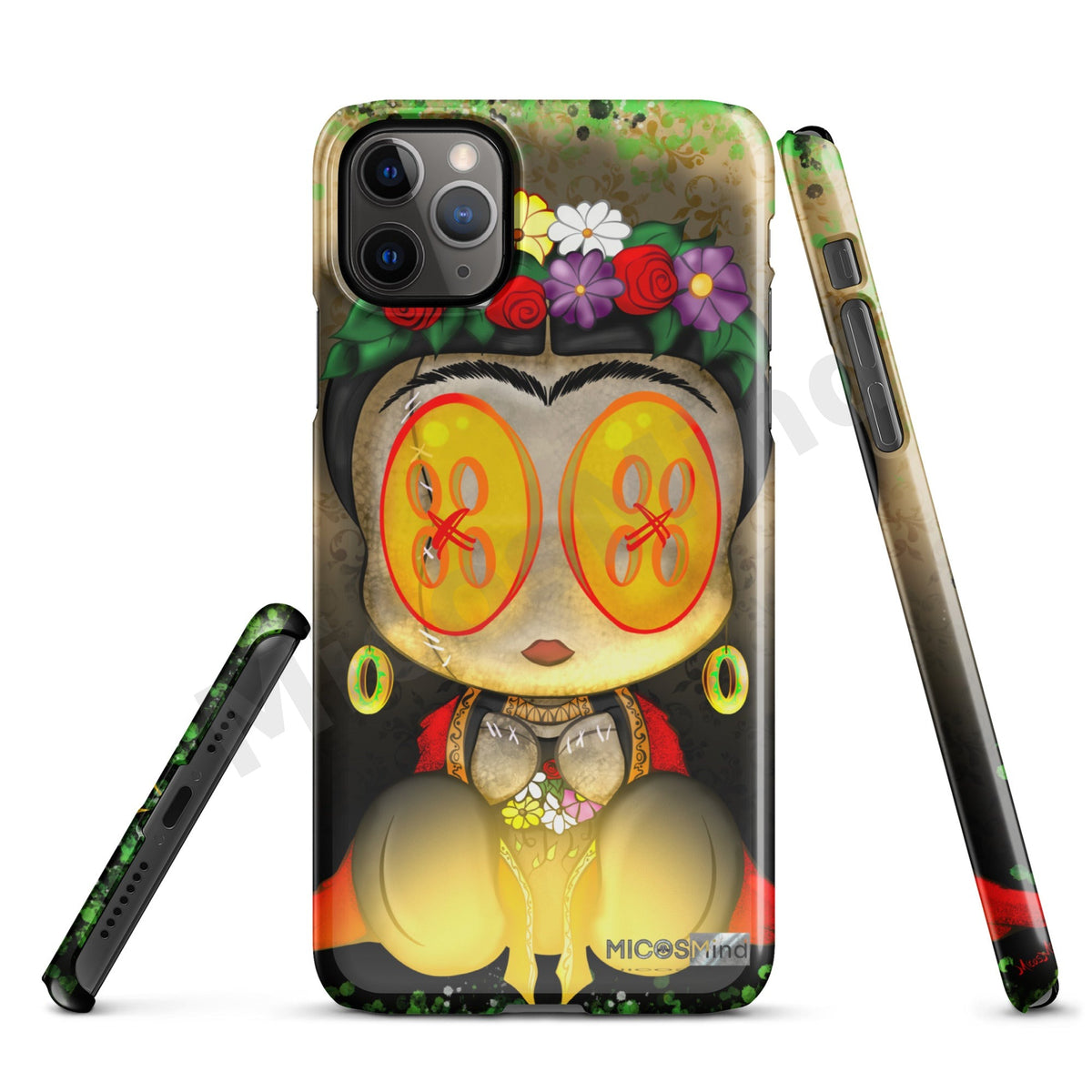 Spanish Doll iPhone Snap Case, Cultural Pop Art Phone Case by MicosMind