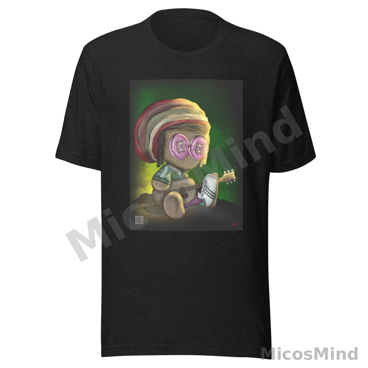 One Love Unisex T-Shirt, Reggae Music Graphic Tee by MicosMind