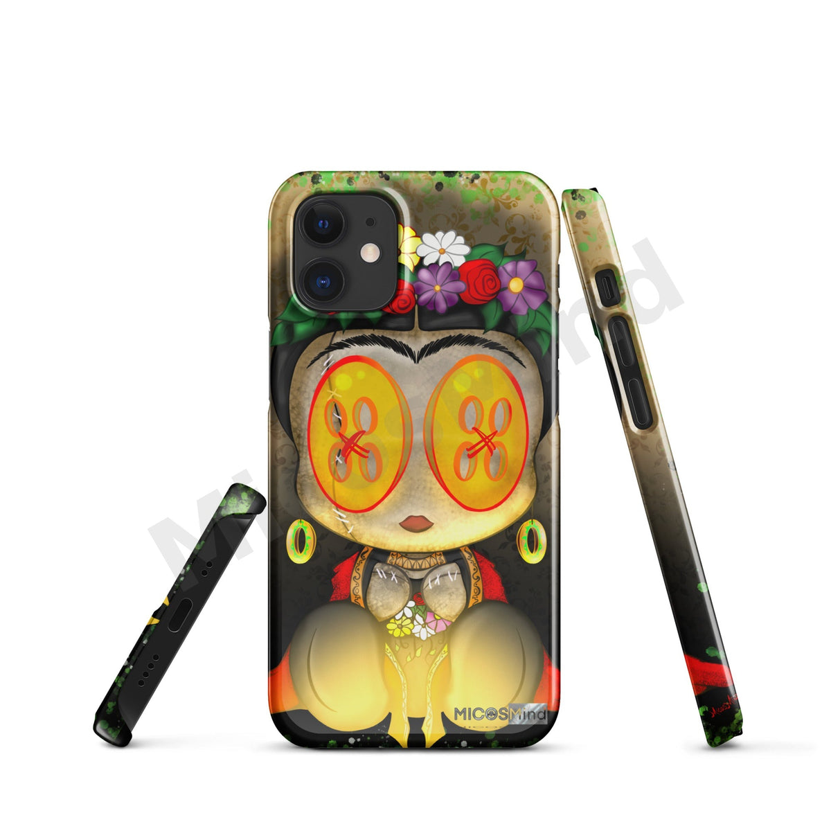 Spanish Doll iPhone Snap Case, Cultural Pop Art Phone Case by MicosMind