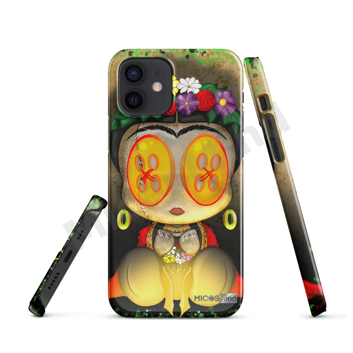 Spanish Doll iPhone Snap Case, Cultural Pop Art Phone Case by MicosMind