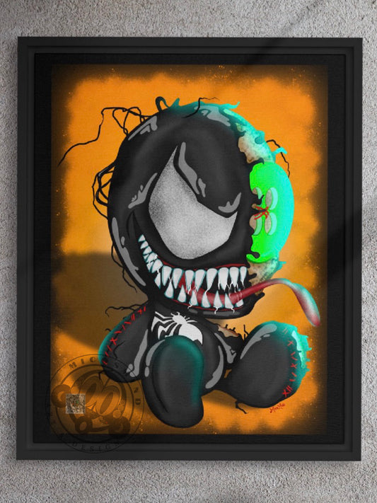 “Taken Over” 16x20 Framed Canvas