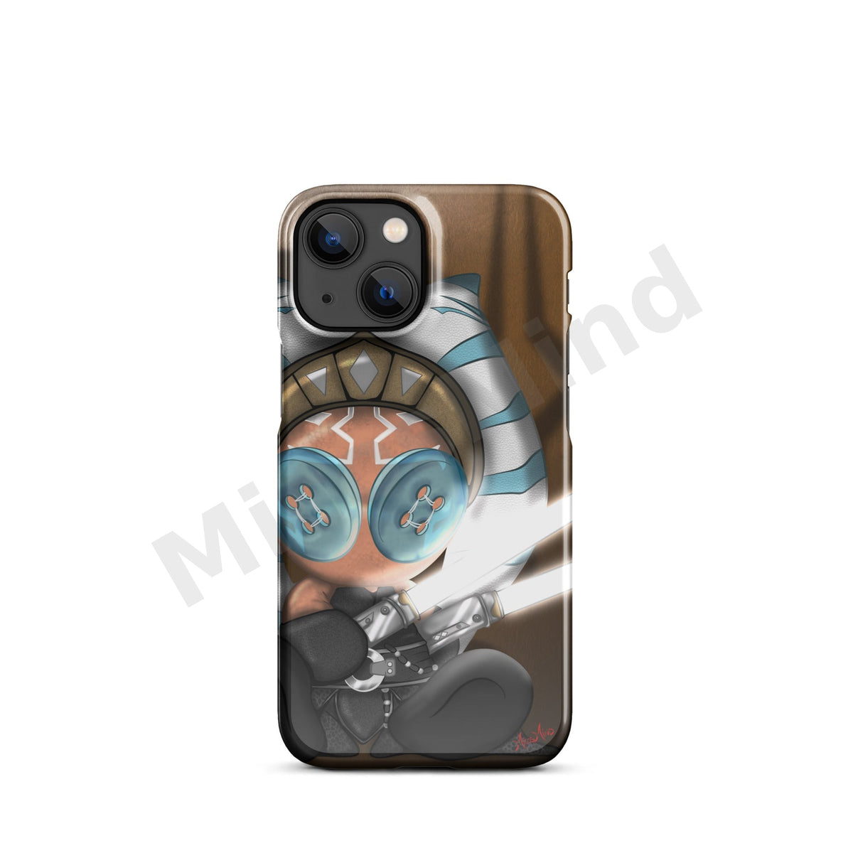 The Force Snap iPhone Case, Space Warrior Art Phone Case by MicosMind