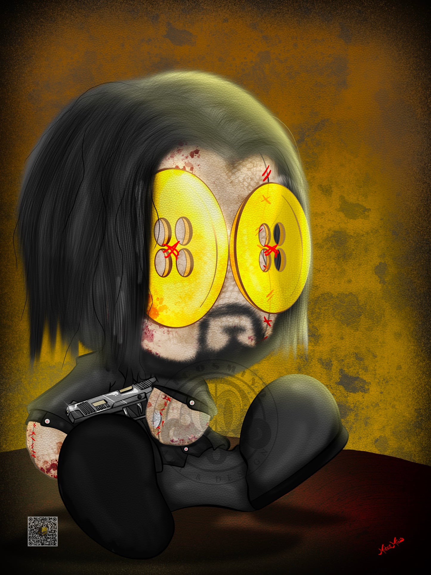 “John” 16”x20” Poster