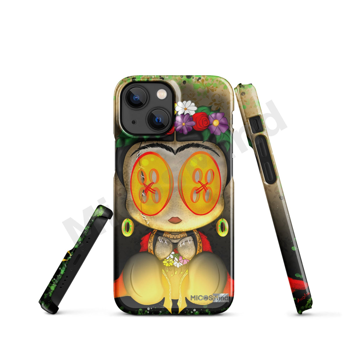 Spanish Doll iPhone Snap Case, Cultural Pop Art Phone Case by MicosMind