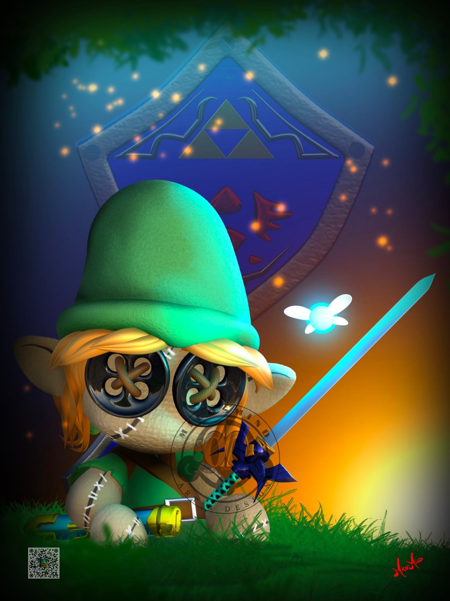 Bound to Destiny 16”x20” Poster