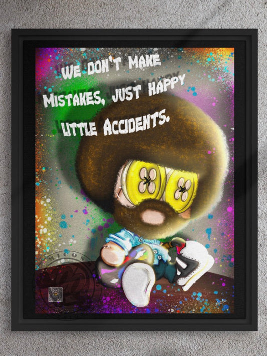 Bob 16”x20” Framed canvas