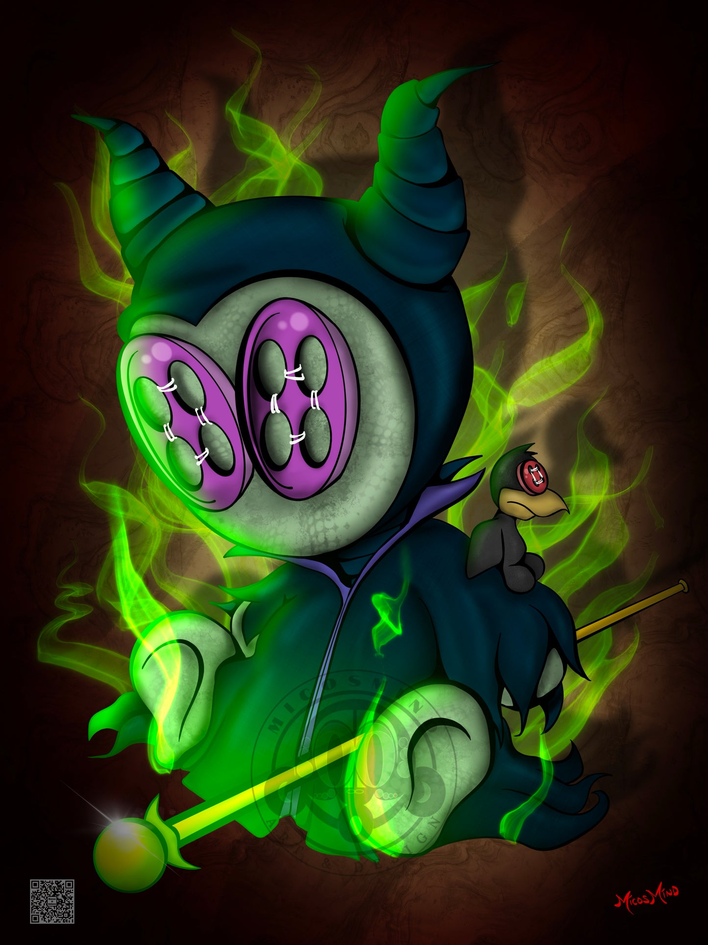 Mistress of darkness 16x20 Poster