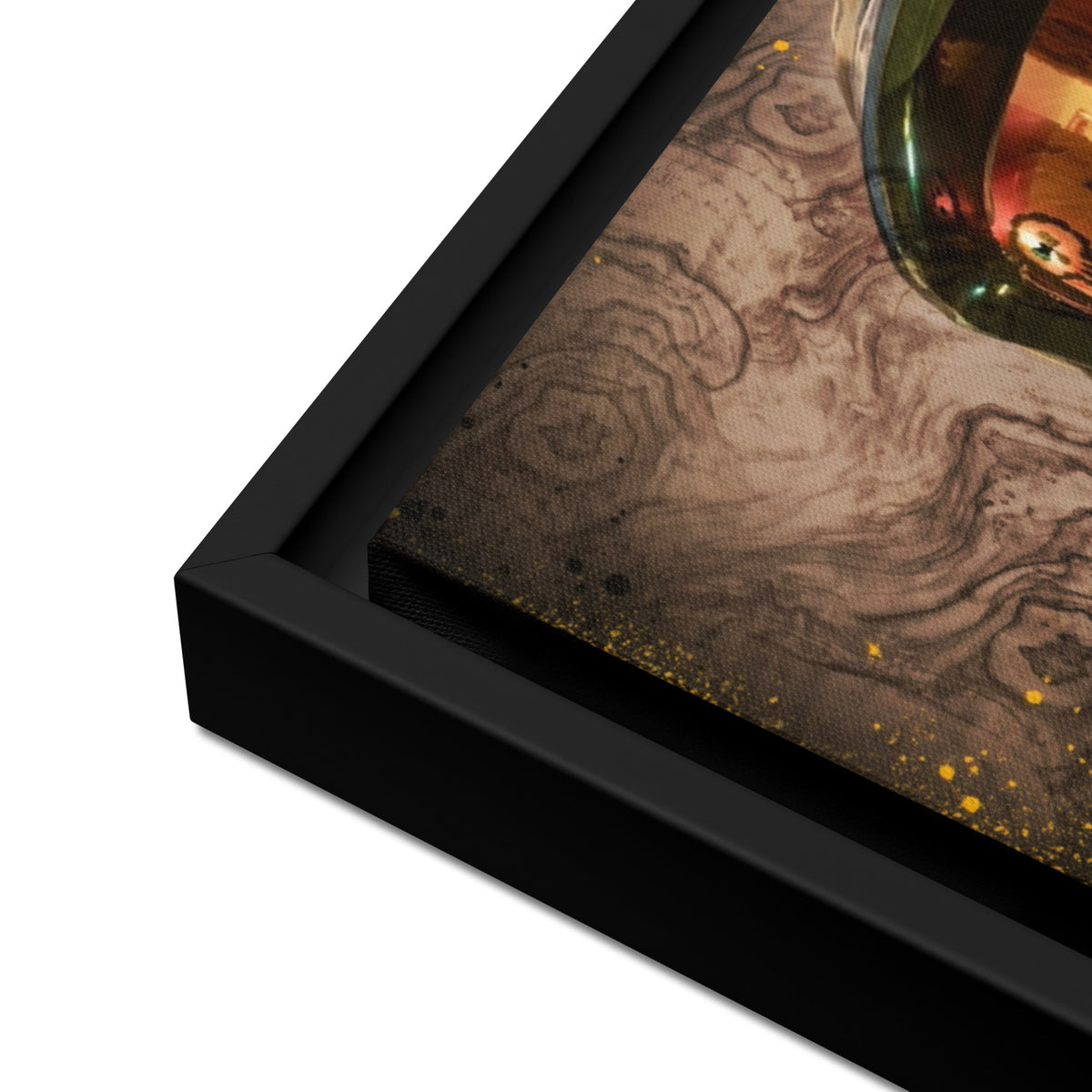 Battle Born Framed Canvas