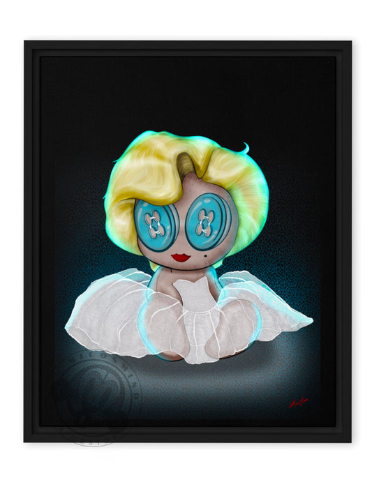 “Fabulous” Framed canvas 16”x20”