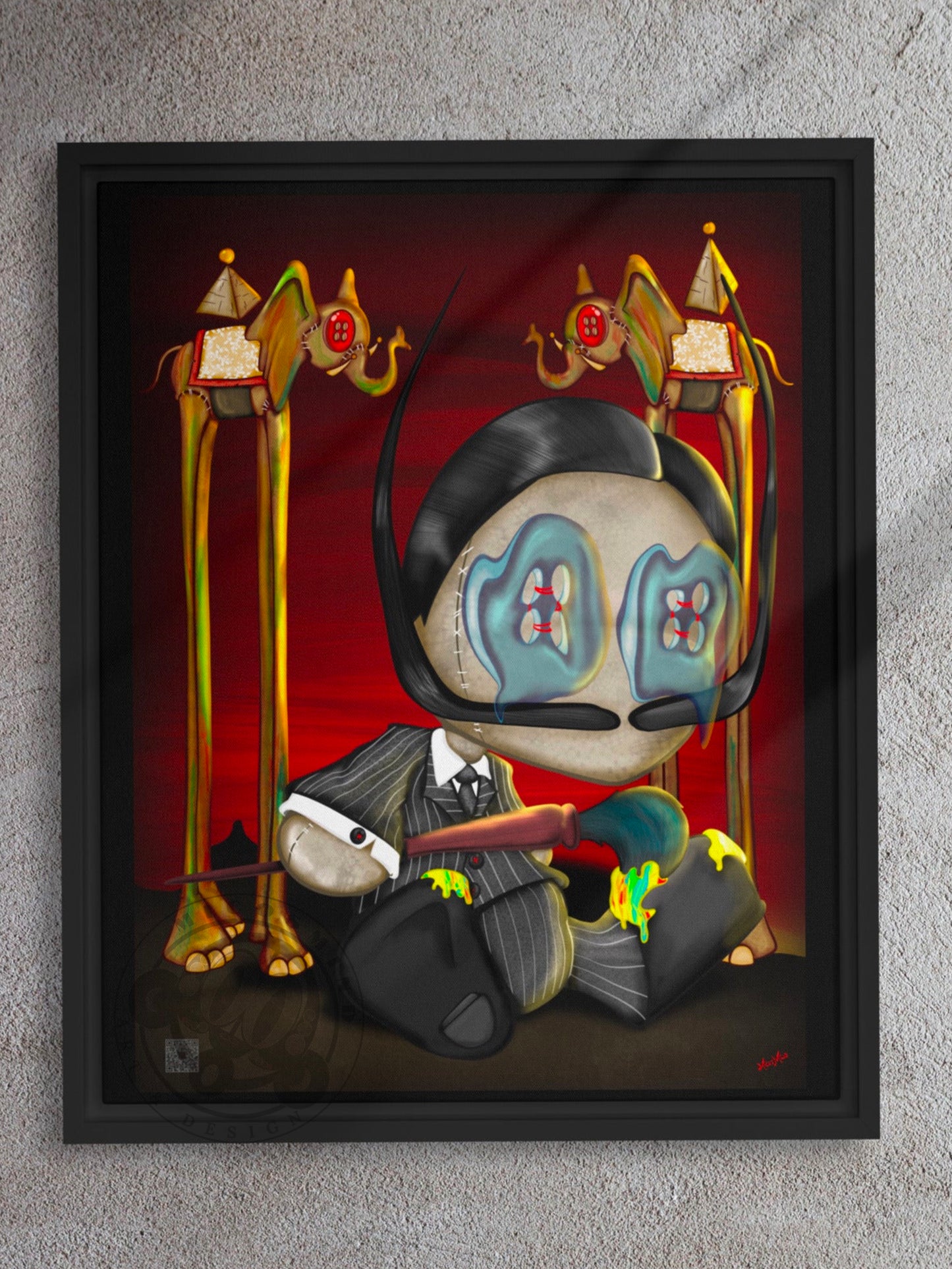 “Painter’ Framed 16”x20”